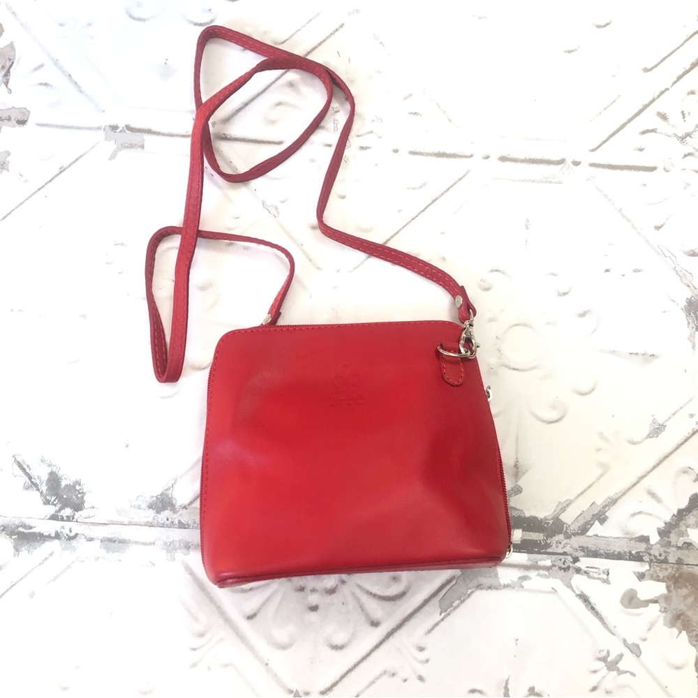 Vera Pelle Italian leather Crossbody bag